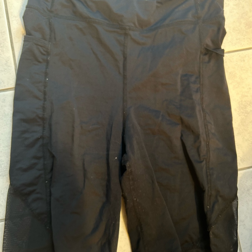 Black Biker shorts with pockets!